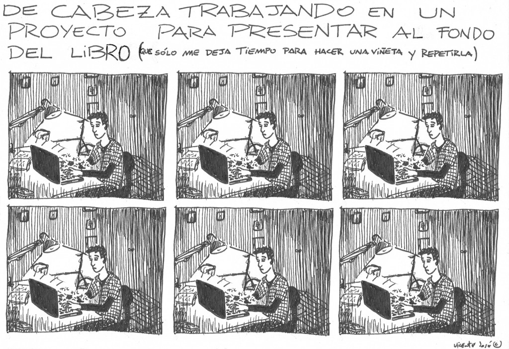 de cabeza trabajando web