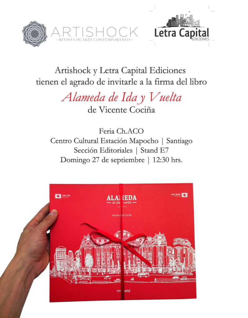 Invitación Libro Vicente Cociña